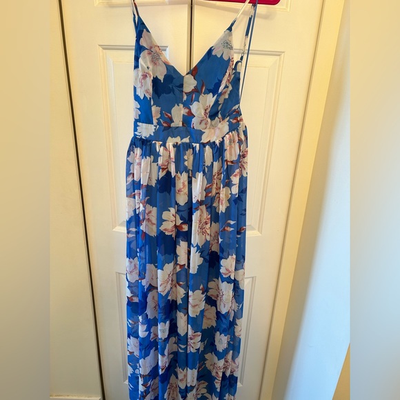 Pink lily size large maxi dress - Picture 2 of 3